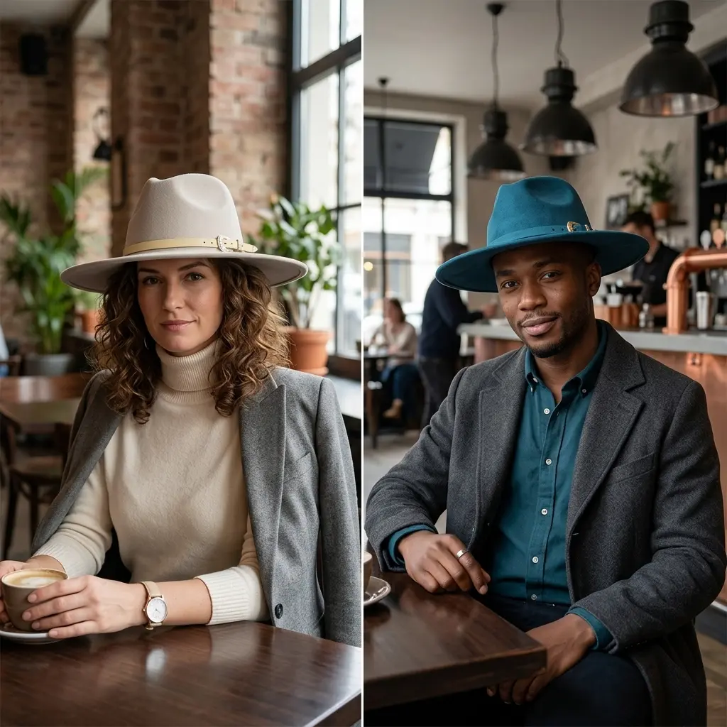 Delaware Suede Fedora Hat