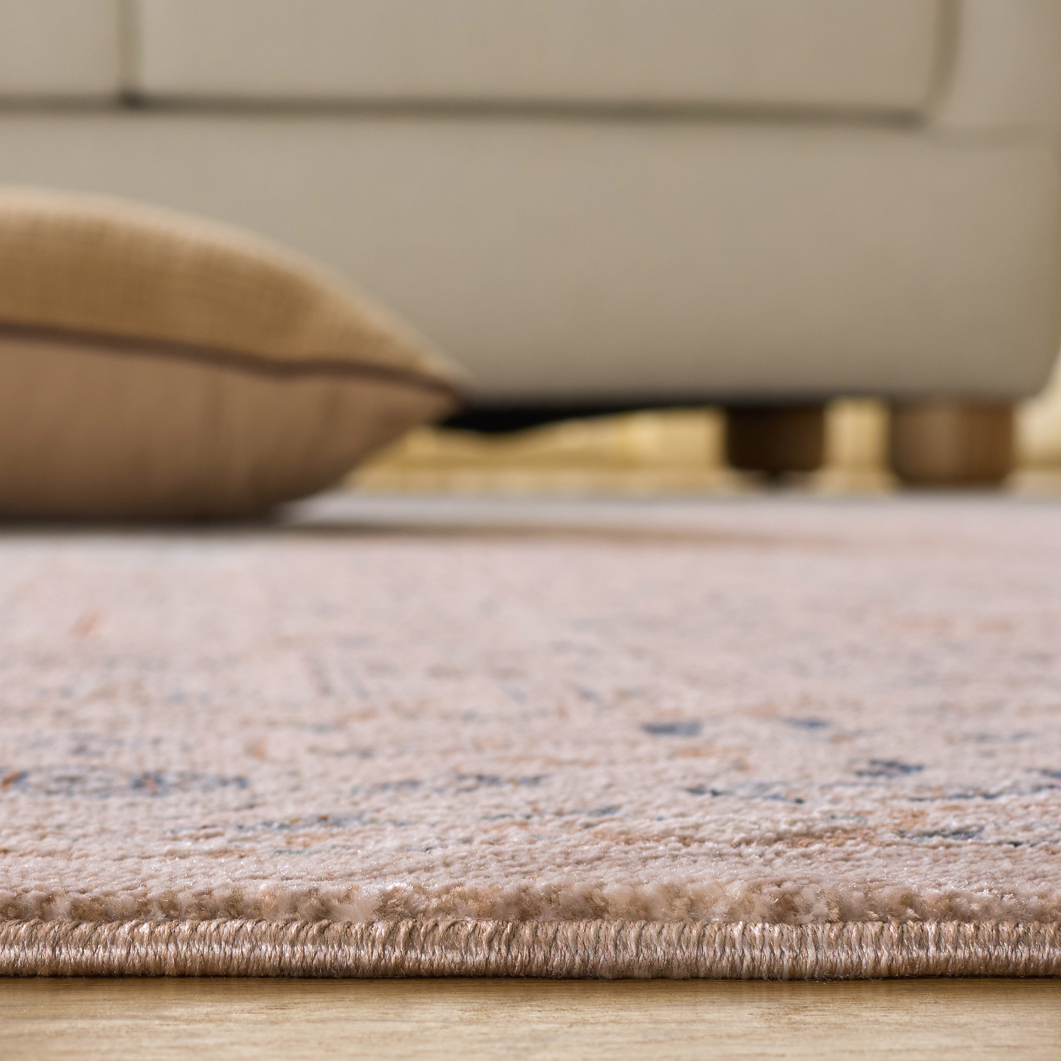 Safavieh Sutton Area Rug, Beige Navy, 5' x 8'