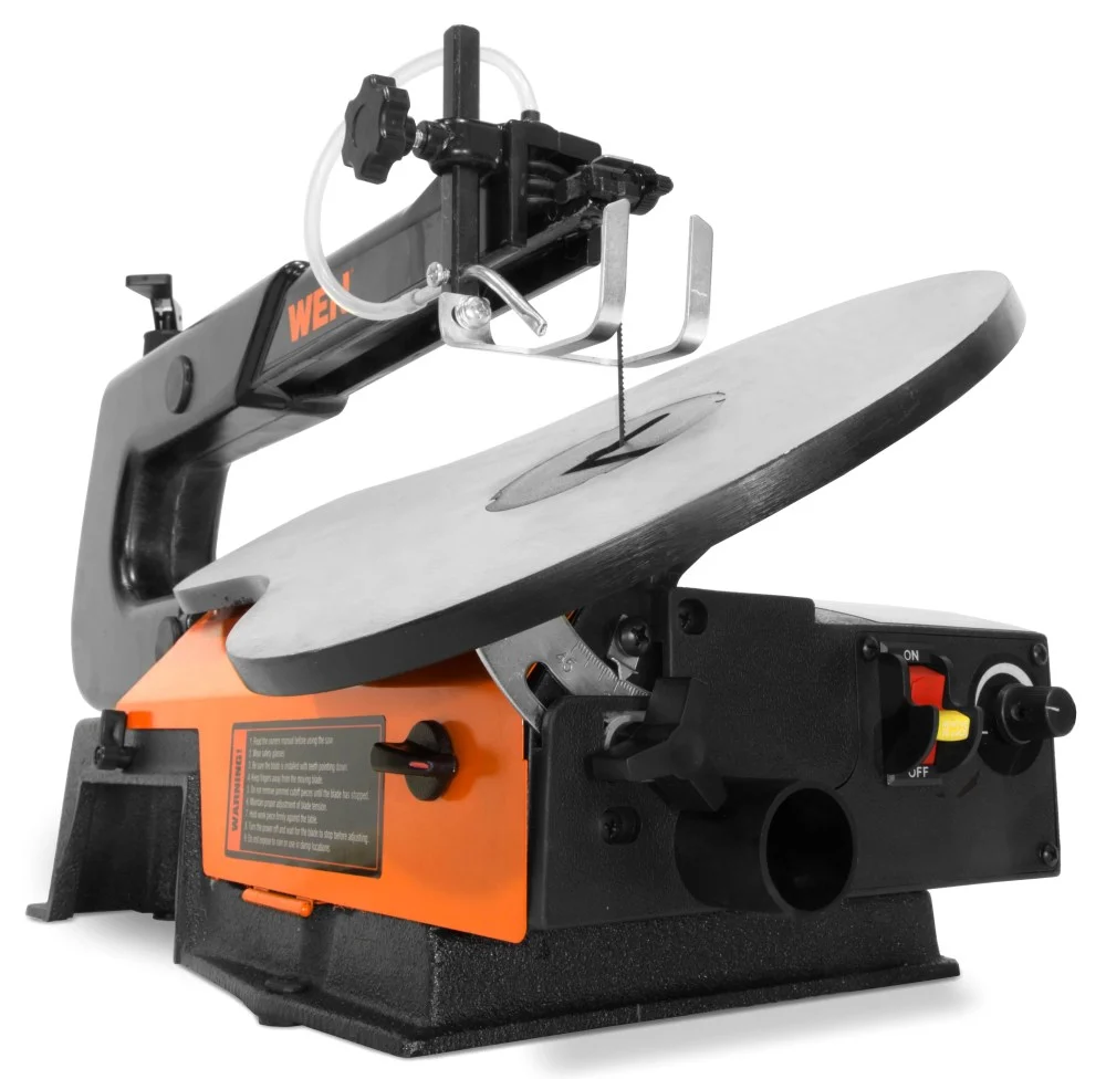 WEN 16-Inch Variable Speed Scroll Saw with Easy-Access Blade Changes,3922