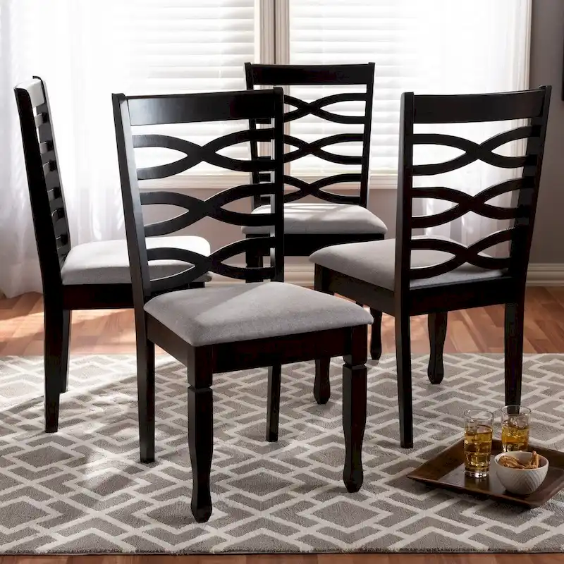 Modern and Contemporary Dining Chair 4-Piece Set