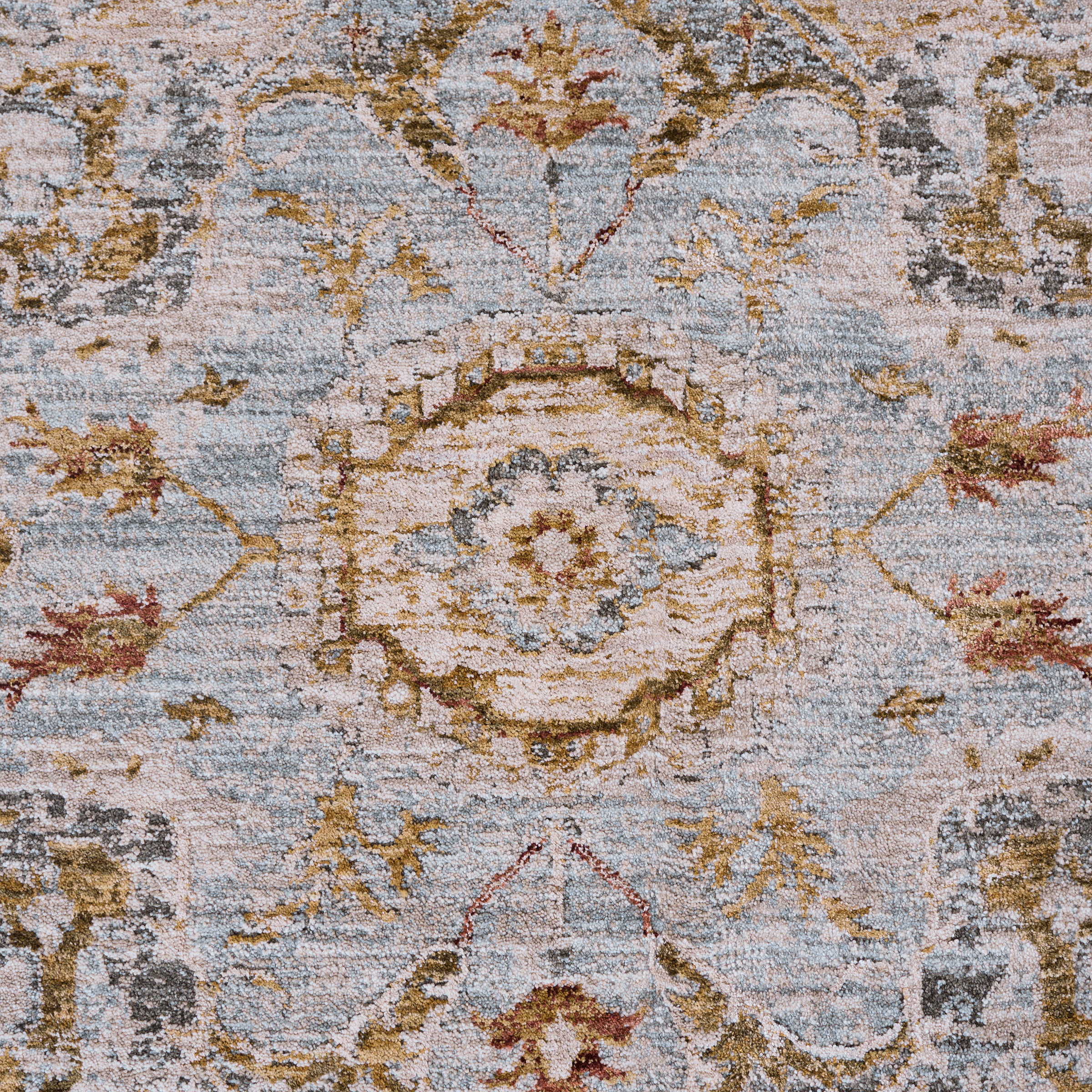 Safavieh Hamilton Runner Rug, Ivory Blue, 2'2" x 8'