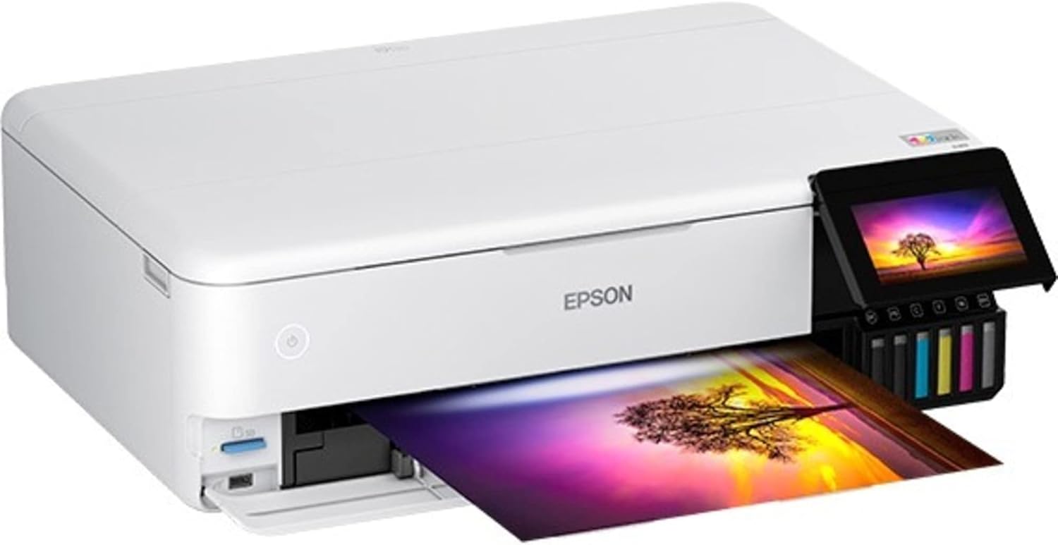 Wide-Format Wireless All-in-One Printer - Model ET-8550
