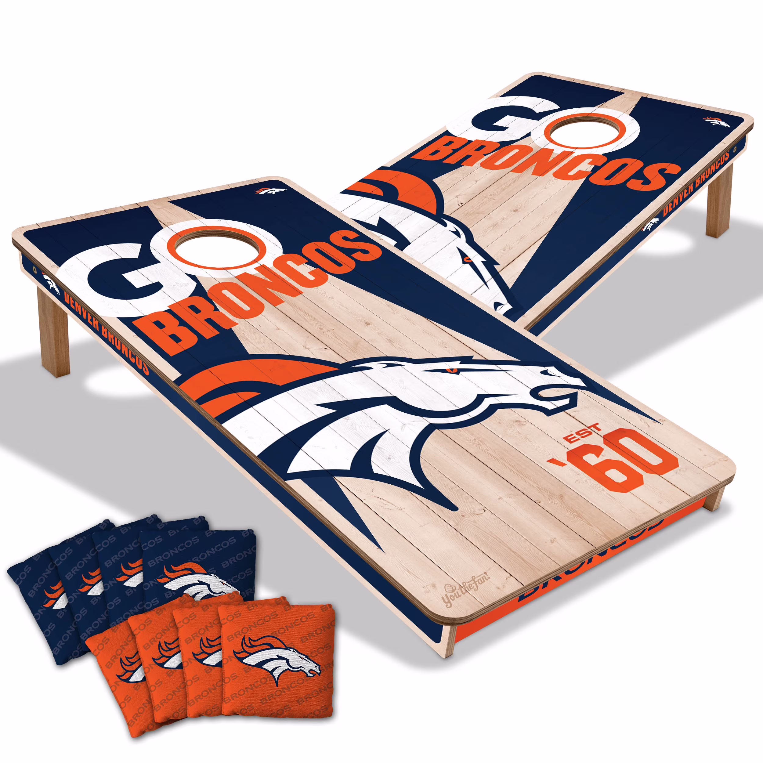 YouTheFan NFL Buffalo Bills 2' x 4' Cornhole Game