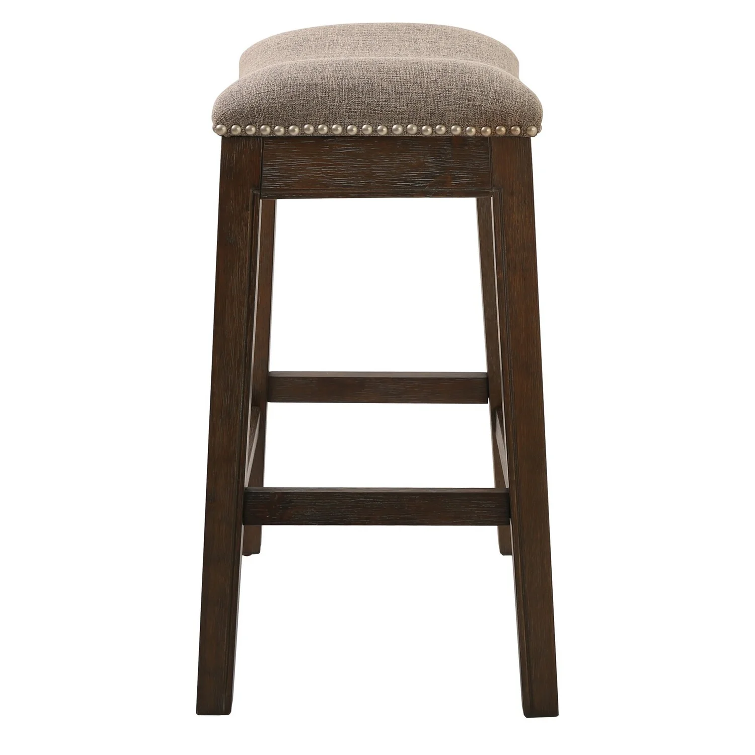 New Ridge Home Goods 26" Saddle Wood Counter Height Stool Weathered Natural