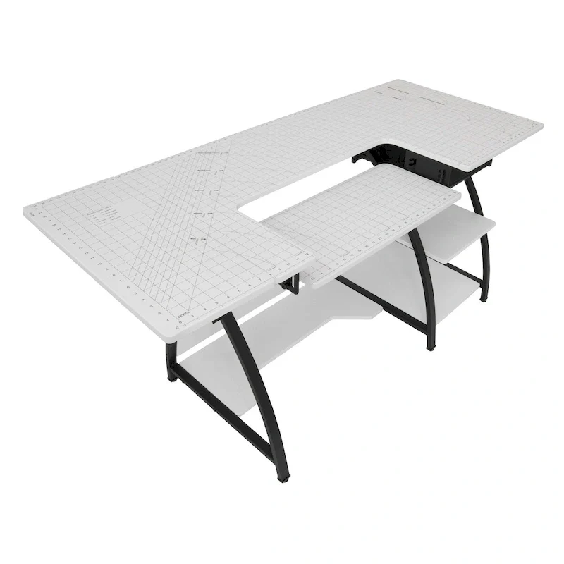 Comet Plus Sewing Desk with or without Grids on Top for Cutting