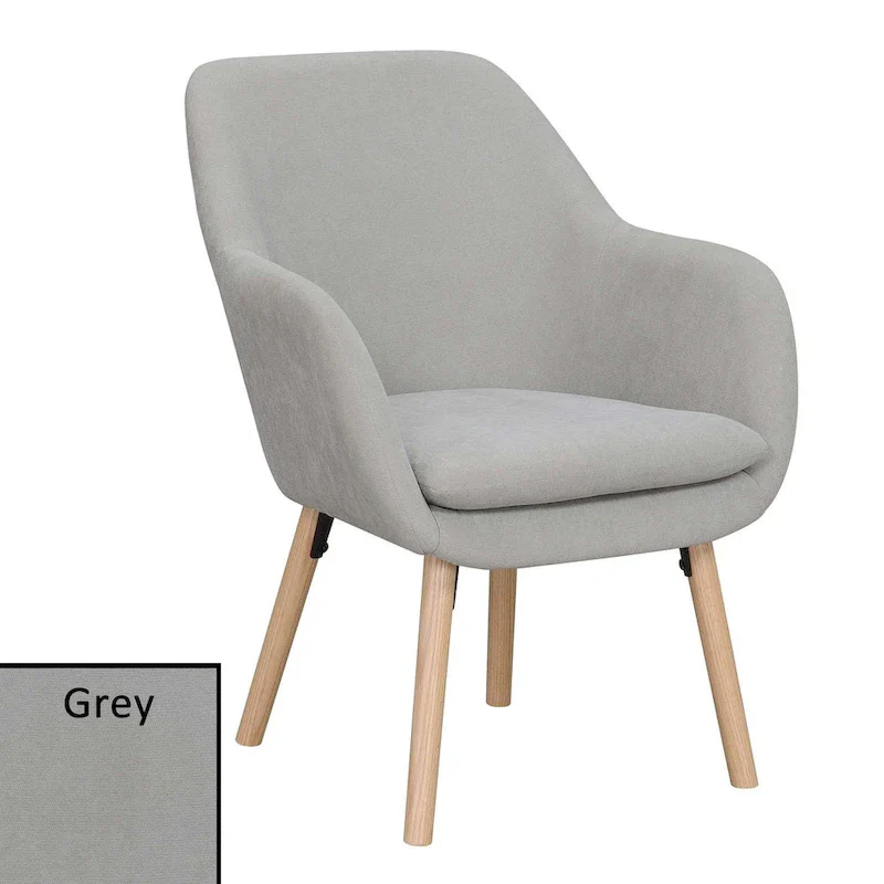 Convenience Concepts Take a Seat Charlotte Wingback Upholstered Accent Armchair
