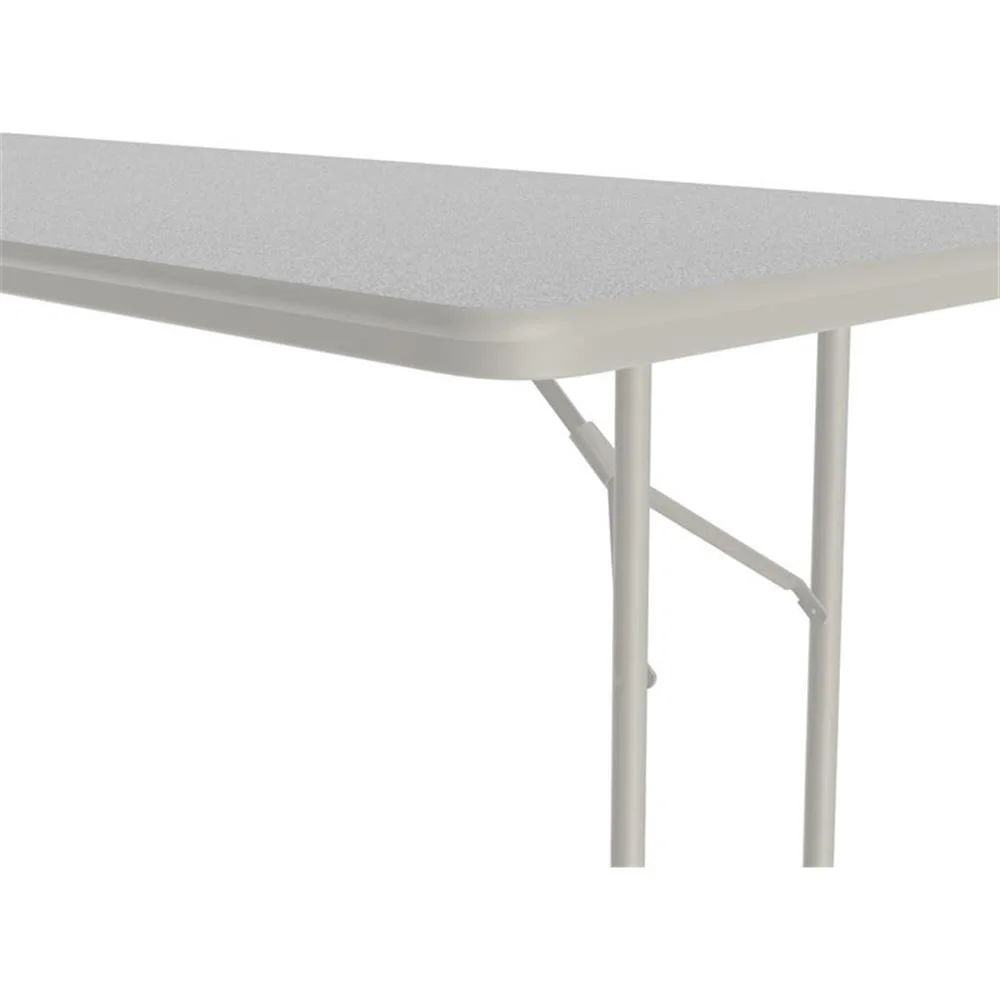 Correll 30"x 72" Econoline Laminate Folding Table, Walnut