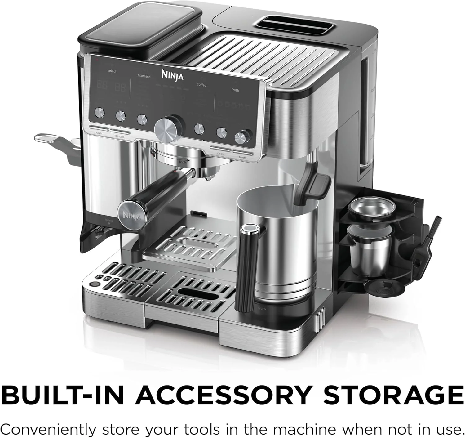 Ninja Luxe Café Pro Series, Espresso Machine, Drip Coffee, Cold Brew