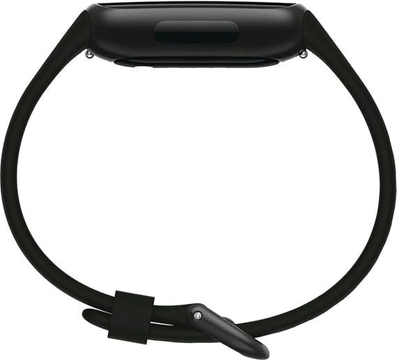Fitbit Inspire 3 Health &-Fitness-Tracker with Stress Management, Workout Intensity, Sleep Tracking, 24/7 Heart Rate and more, Midnight Zen/Black One Size (S & L Bands Included)