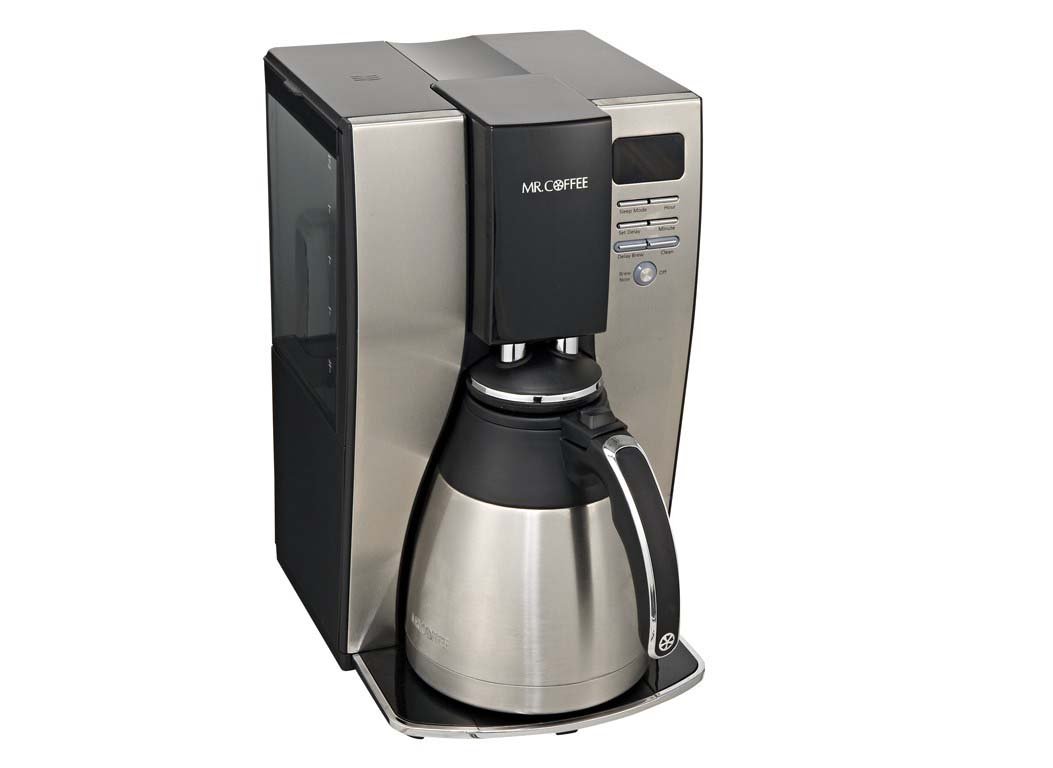 Mr. Coffee 10-Cup Programmable Coffee Maker, Insulated Thermal Carafe