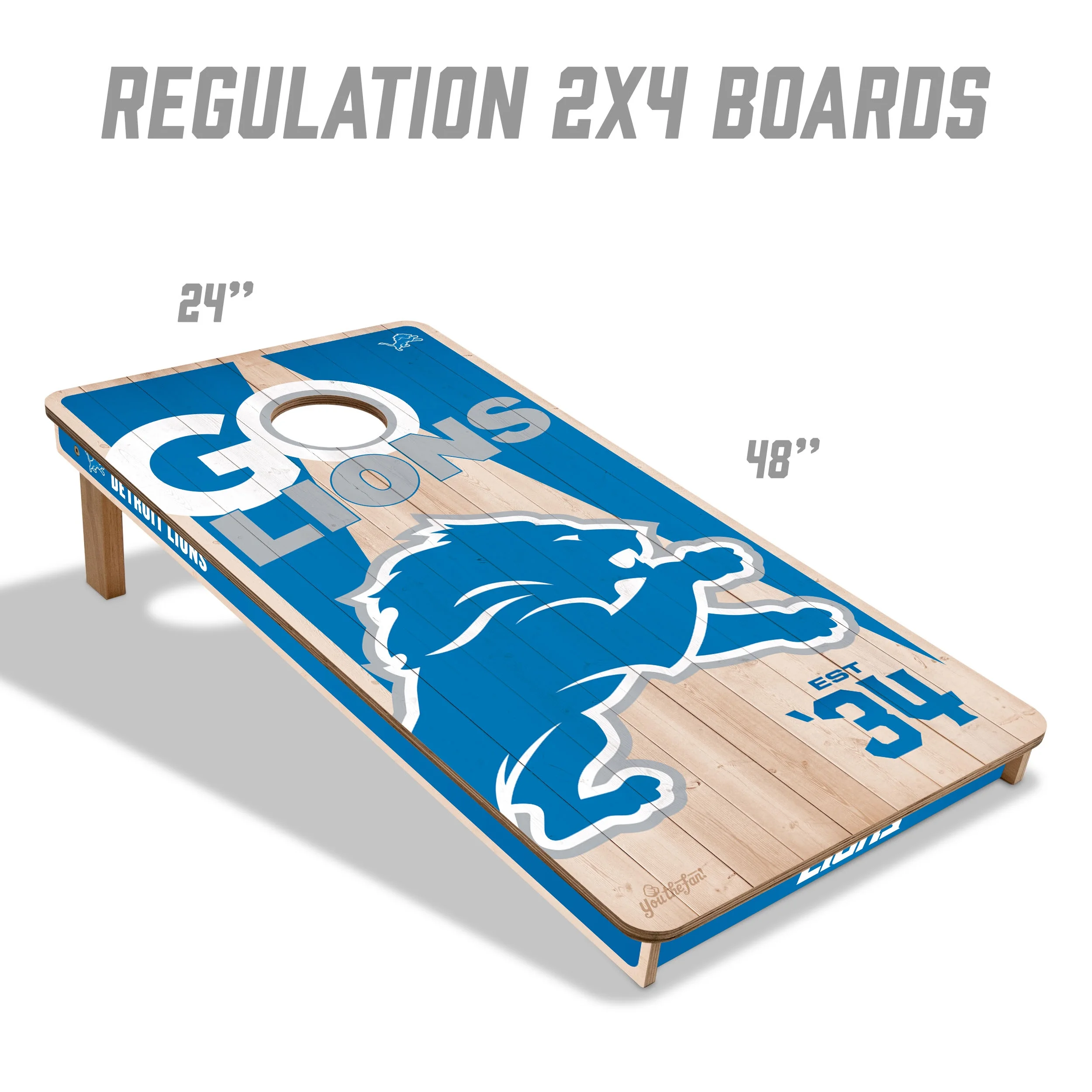 YouTheFan NFL Buffalo Bills 2' x 4' Cornhole Game