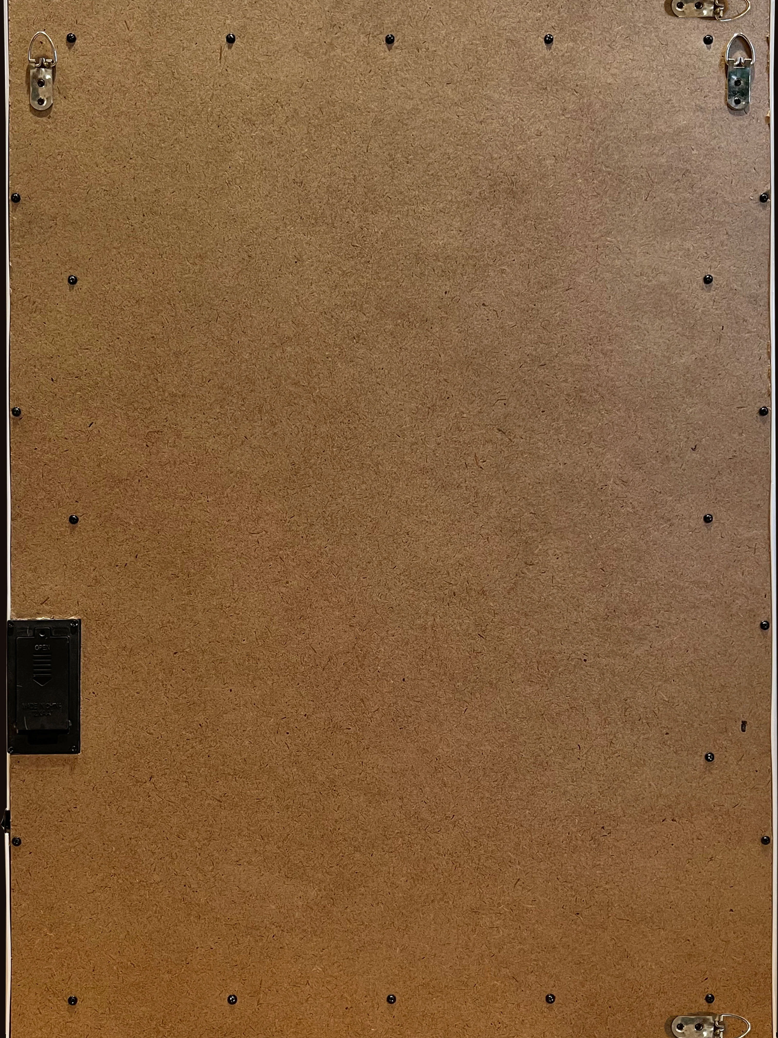 Justice 18" x 22" Rectangle Lighted Wall Mirror, White