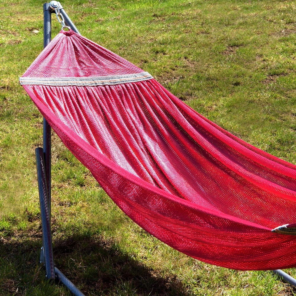 Quality Home EZ Daze Hammock with Stand-RED