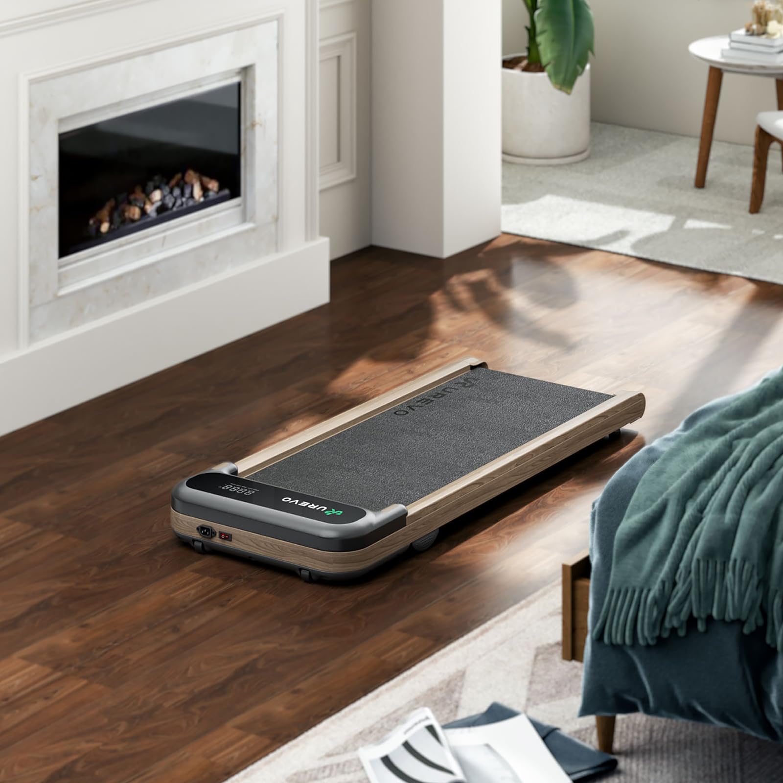 Smart Walking Pad Compact Under-Desk Treadmill