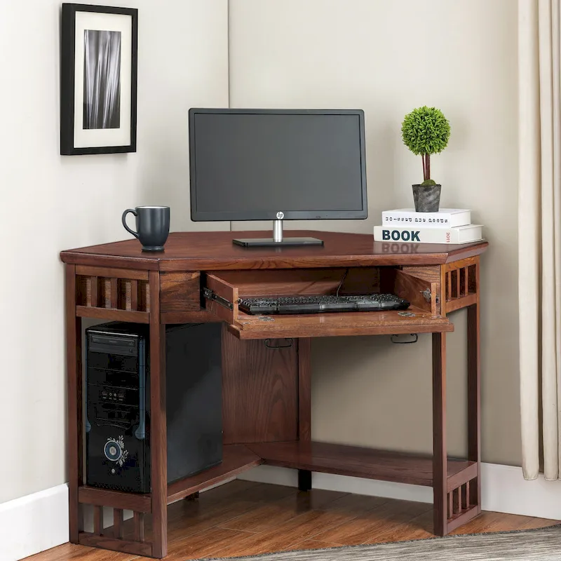 Leick Home Mission Corner Writing Desk