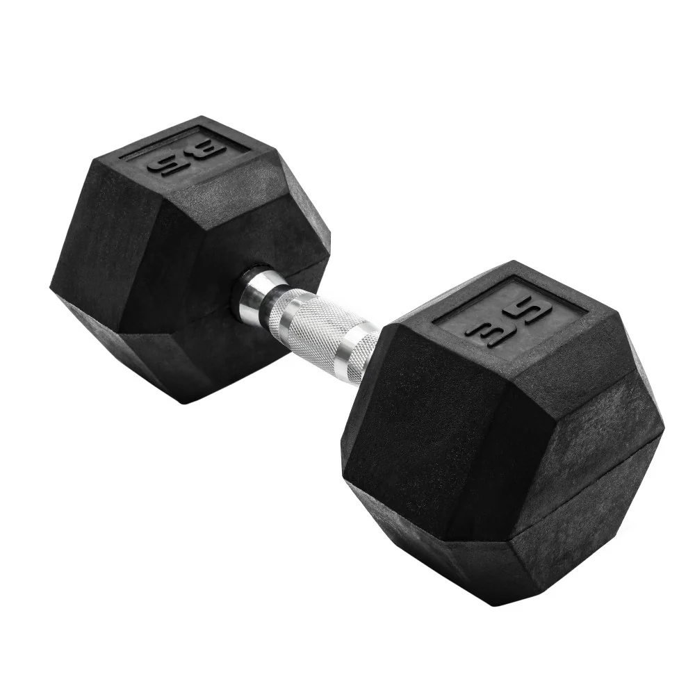 (2 pack) CAP Barbell, 35lb Coated Hex Dumbbell, Single