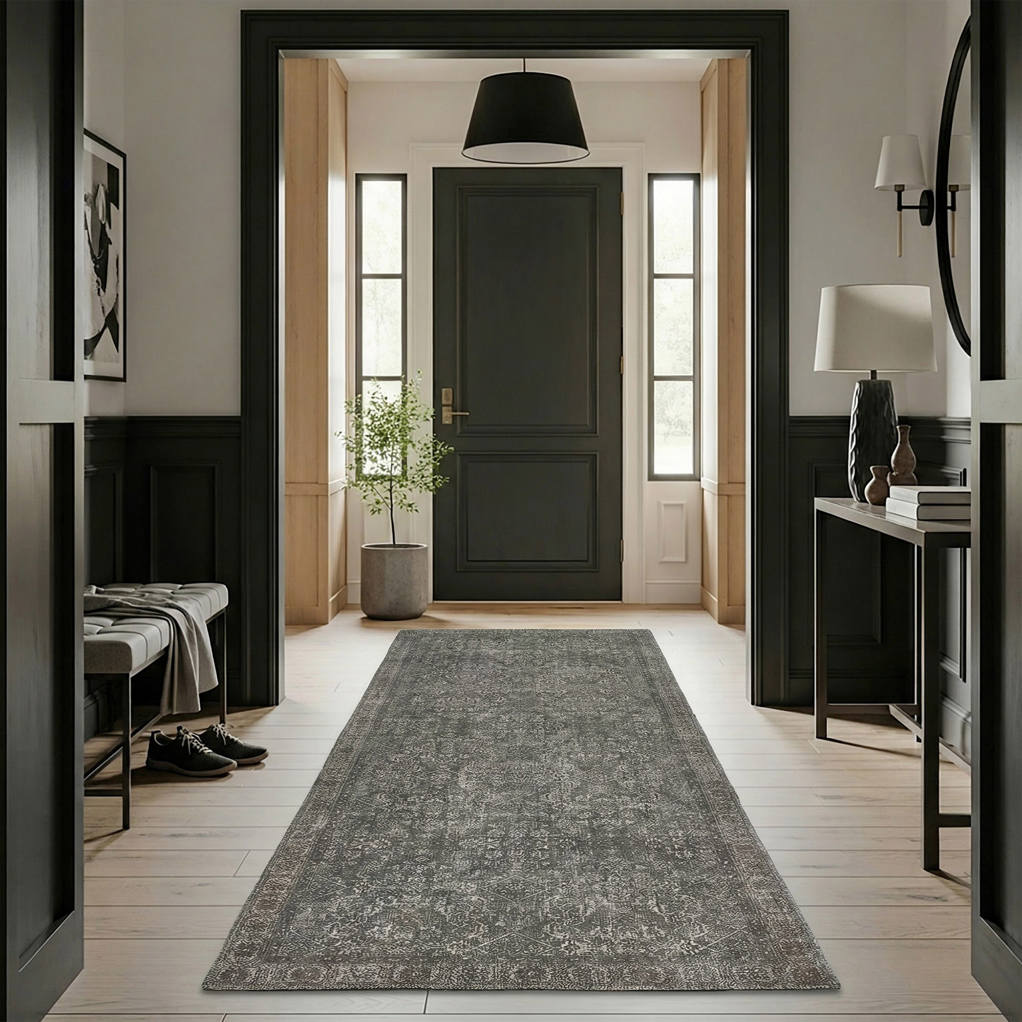 Vintage Runner Rug, Cella, 2'6" x 8'