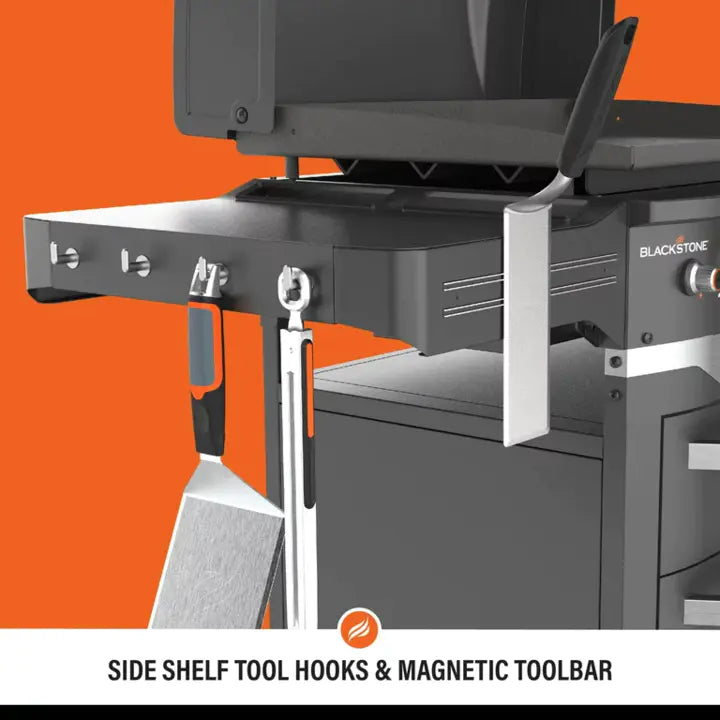 5-Burner 28-Inch Propane Griddle with Range Top