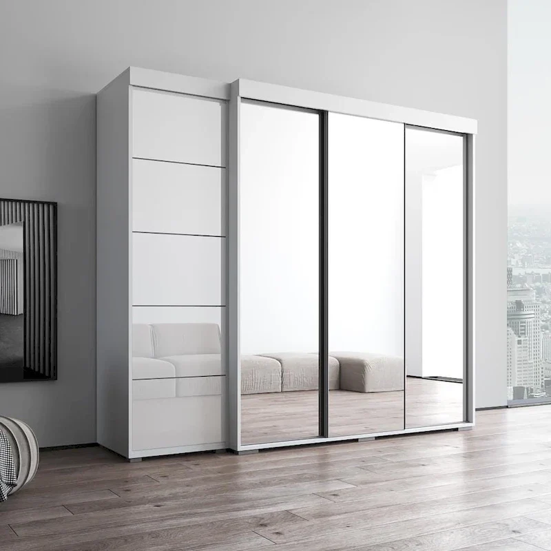 Three-Mirror Wardrobe
