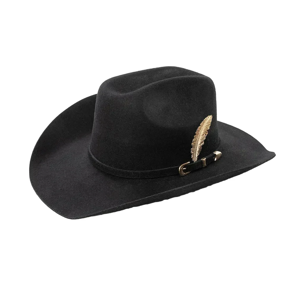 Albuquerque Wool Feather Western Cowboy Hat