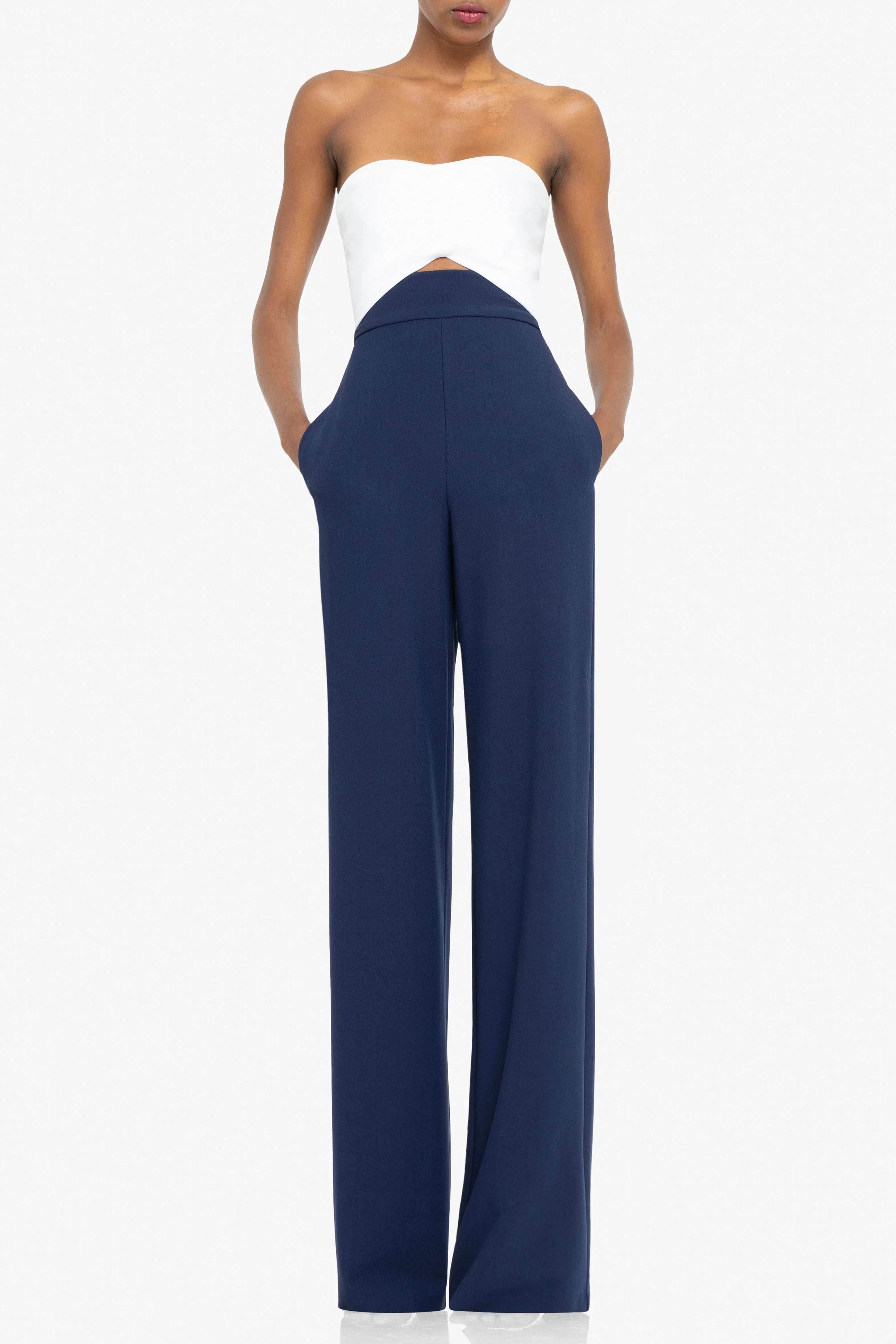 Jada Color Block Jumpsuit - moniquejewelry