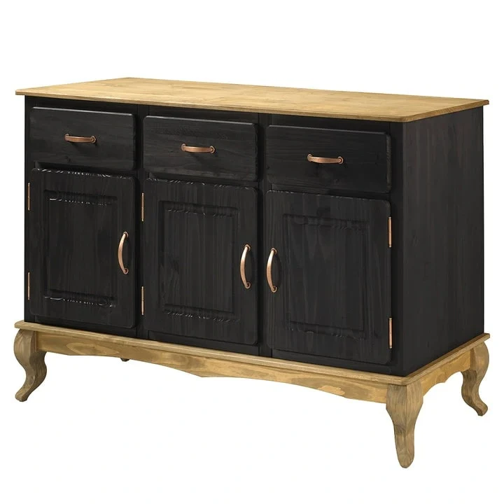 Wood Buffet Sideboard Green
