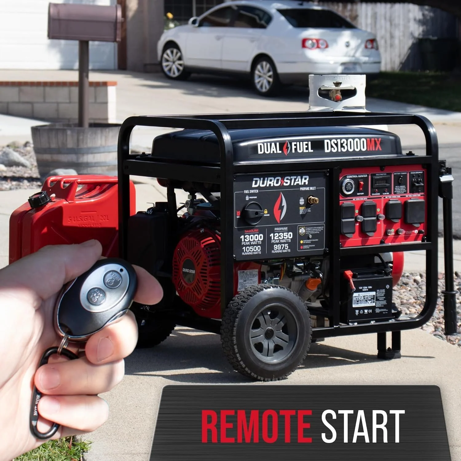 DuroMax DS13000MX Dual Fuel Portable Generators.