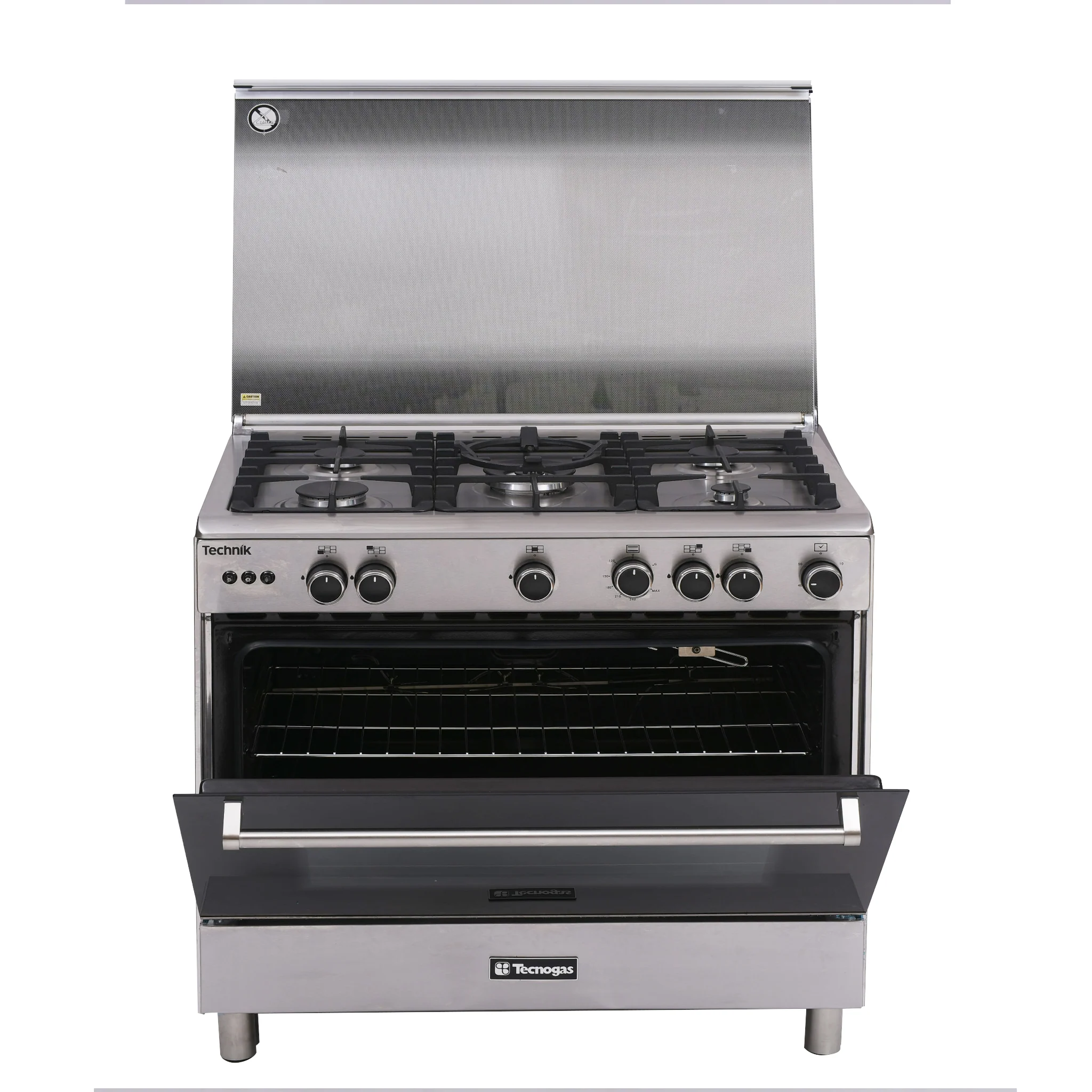 Gas Range with Convenient Controls