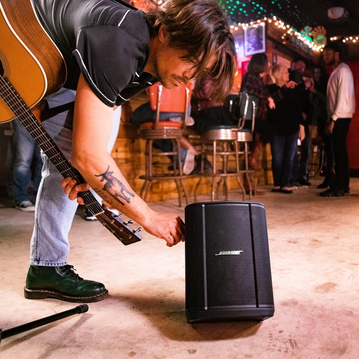 Portable Bluetooth PA Speaker - Black
