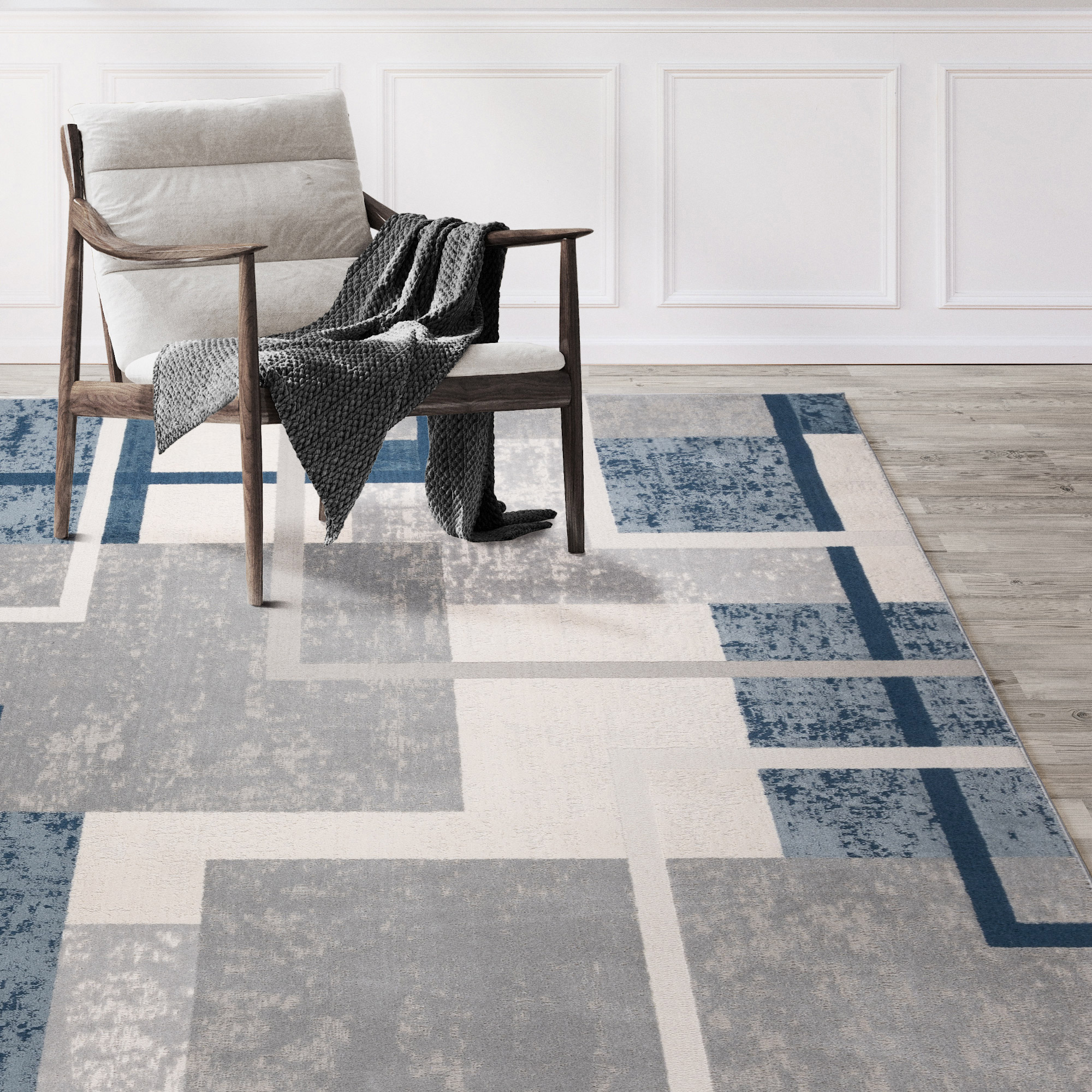 Eden Area Rug, Abstract Geo, 7'10' x 10'