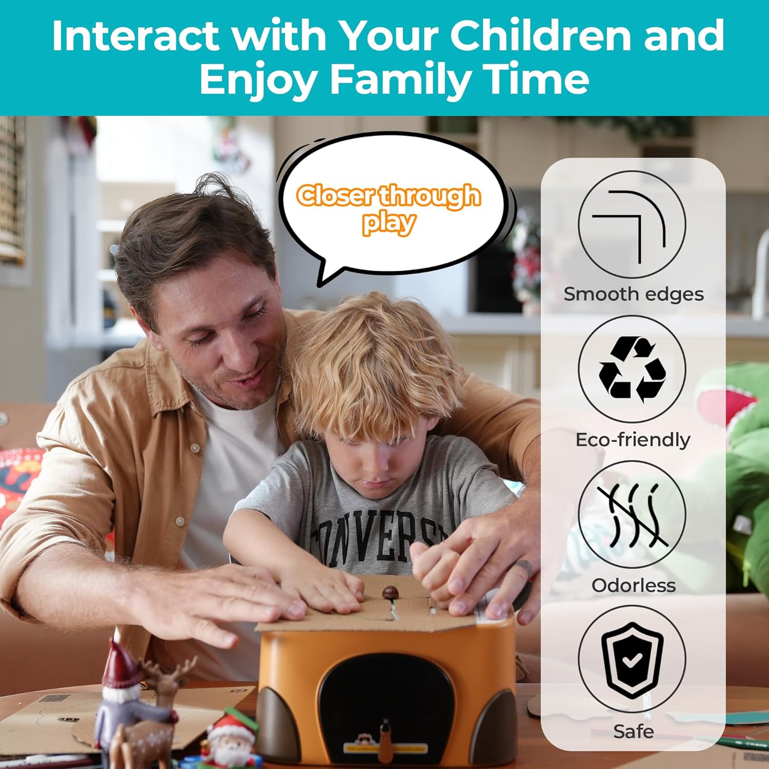 BEAVERBOT Kids Cardboard Cutter STEM Craft Kit, Ages 3+