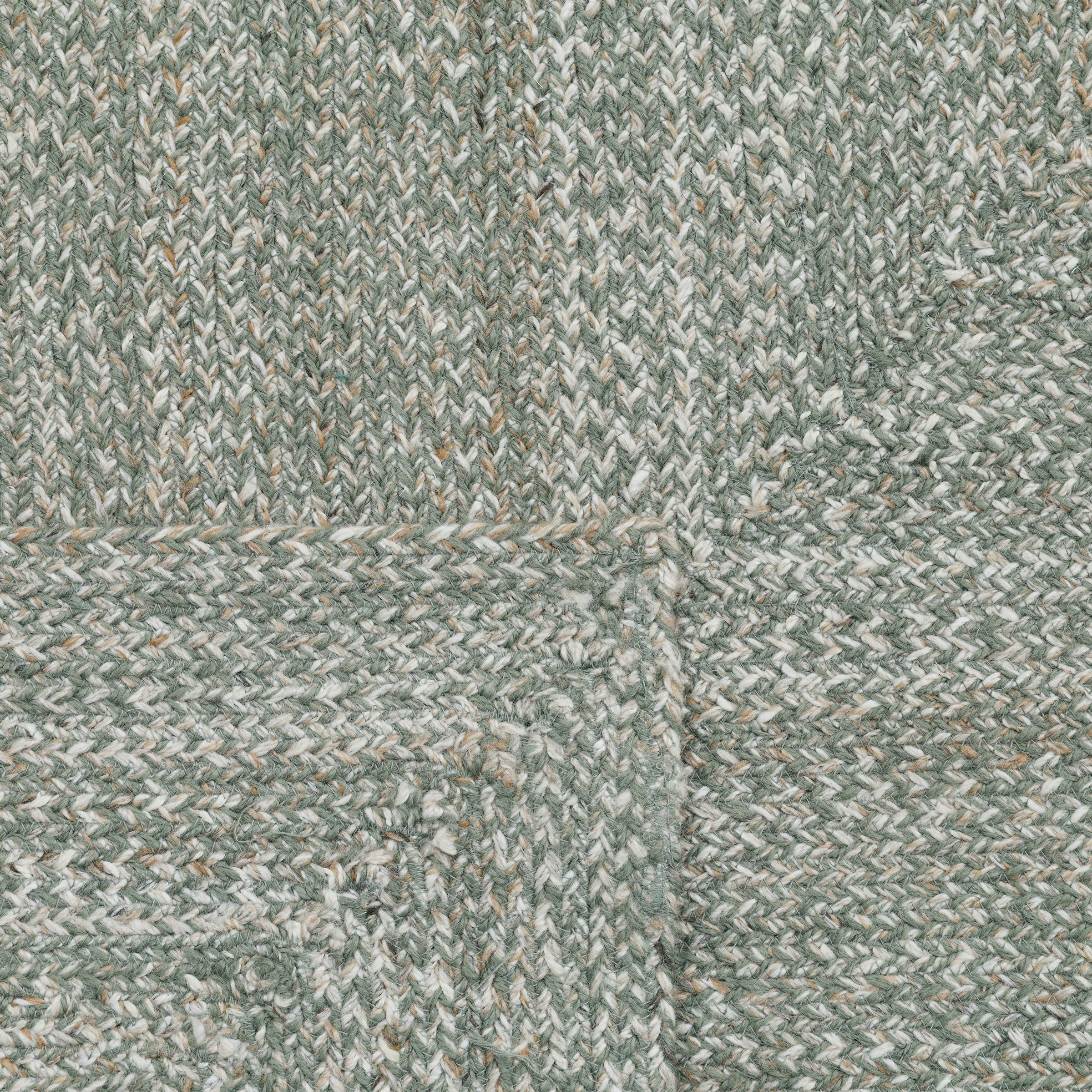 Obeetee Layla Braided Area Rug, Green, 7'9" x 9'9"