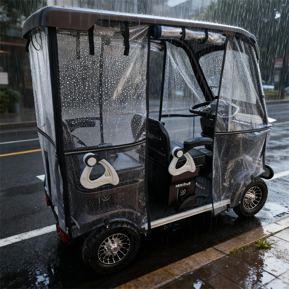 Eeeza 650W 60V 20Ah Electric Mobility Scooter with Long-Range