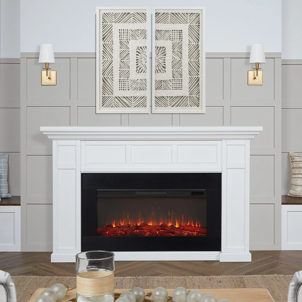 Real Flame Alcott 75″ Landscape Electrics Fireplaces