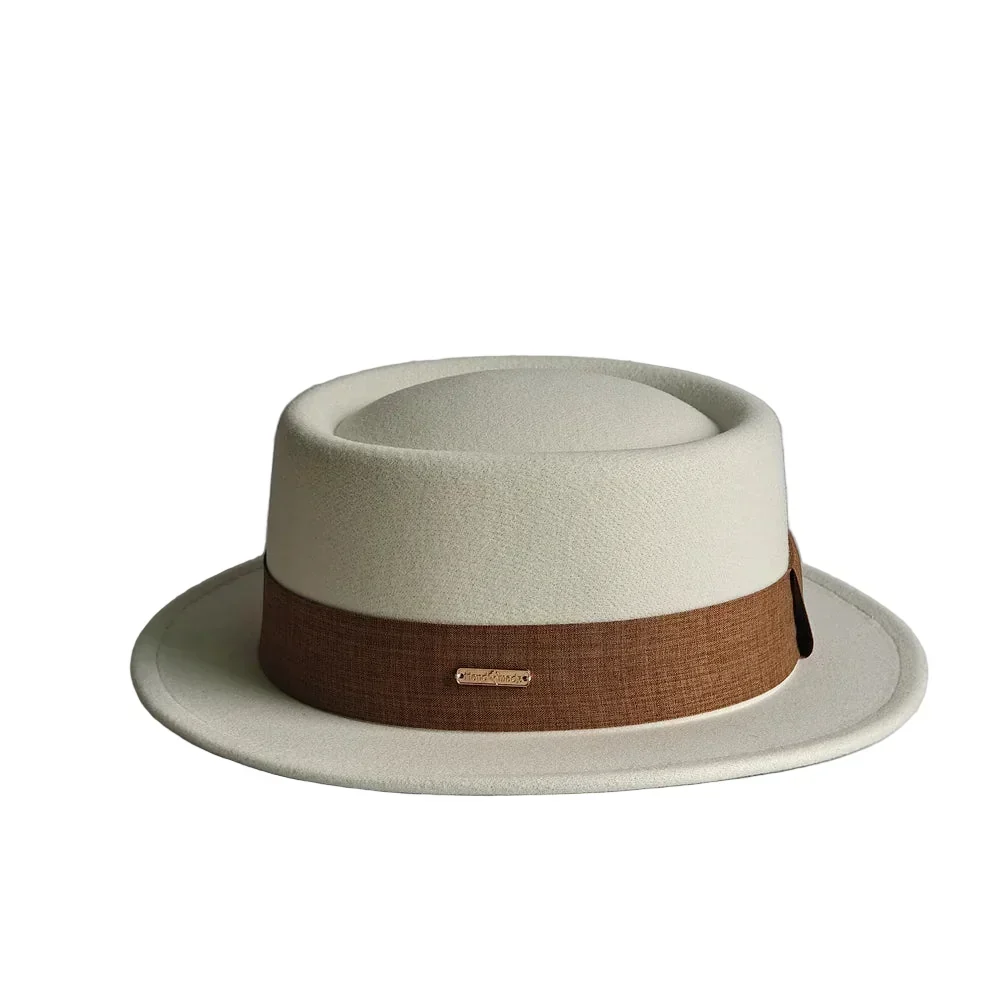 Costello Cotton Fedora Porkpie Hat