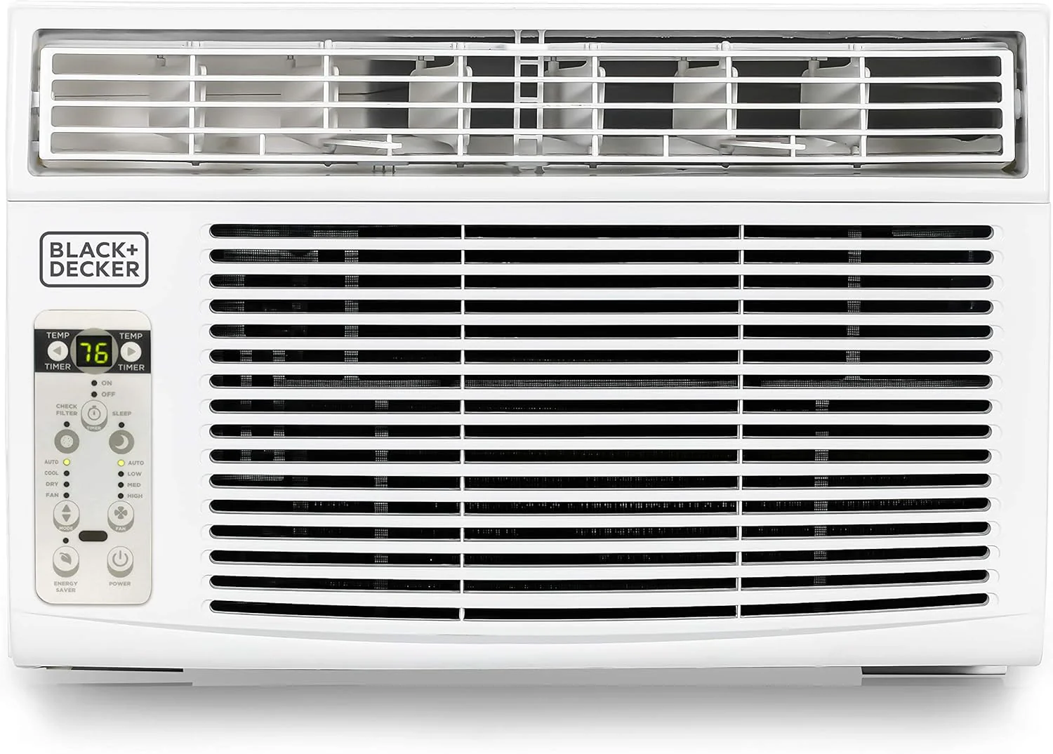 BLACK+DECKER Window Air Conditioner 12000 BTU, AC Window Unit Cools