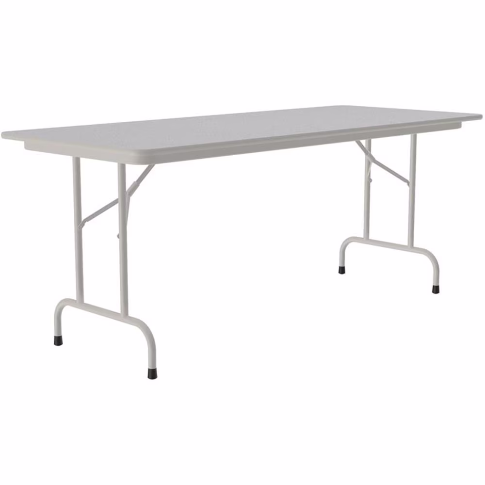 Correll 30"x 72" Econoline Laminate Folding Table, Walnut