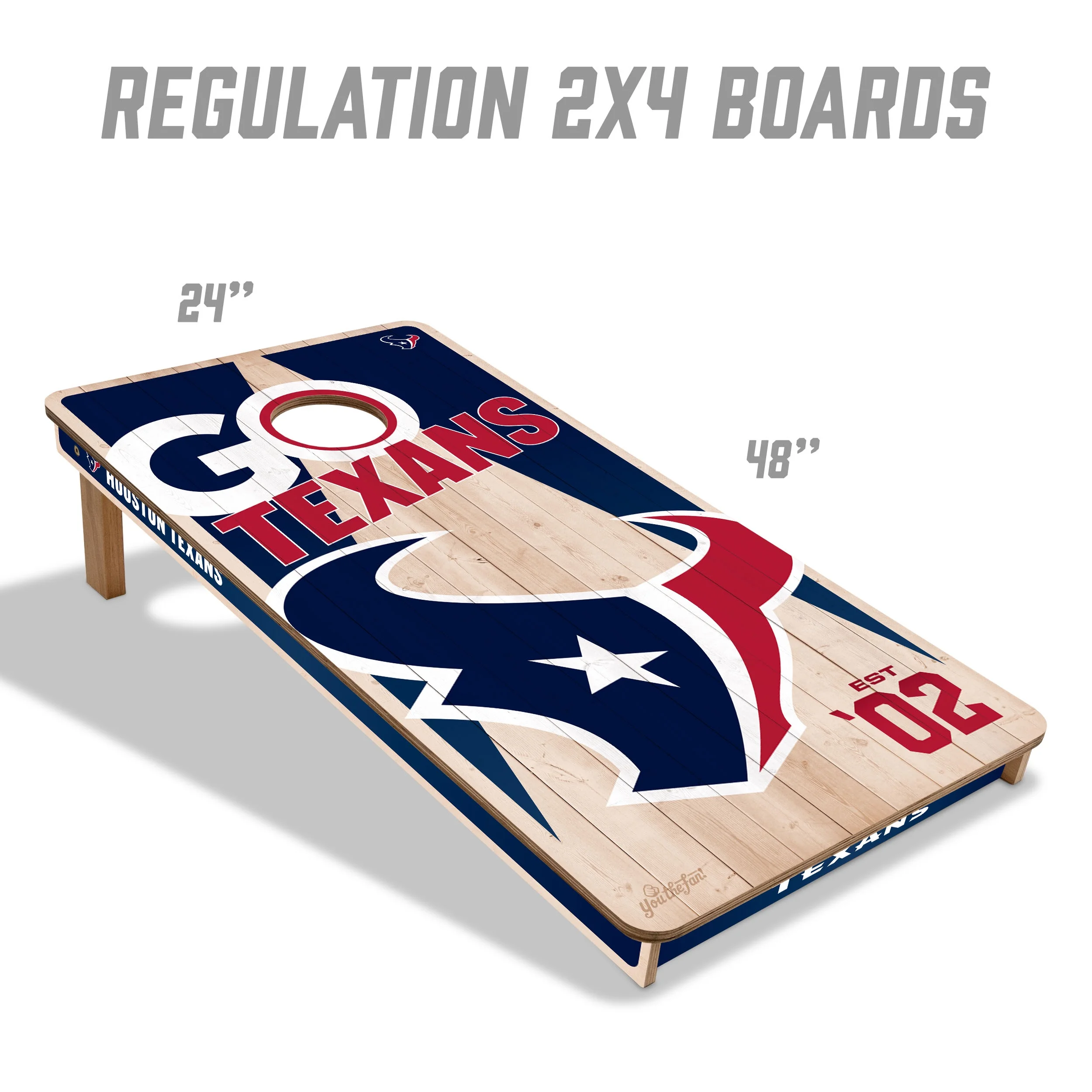 YouTheFan NFL Buffalo Bills 2' x 4' Cornhole Game