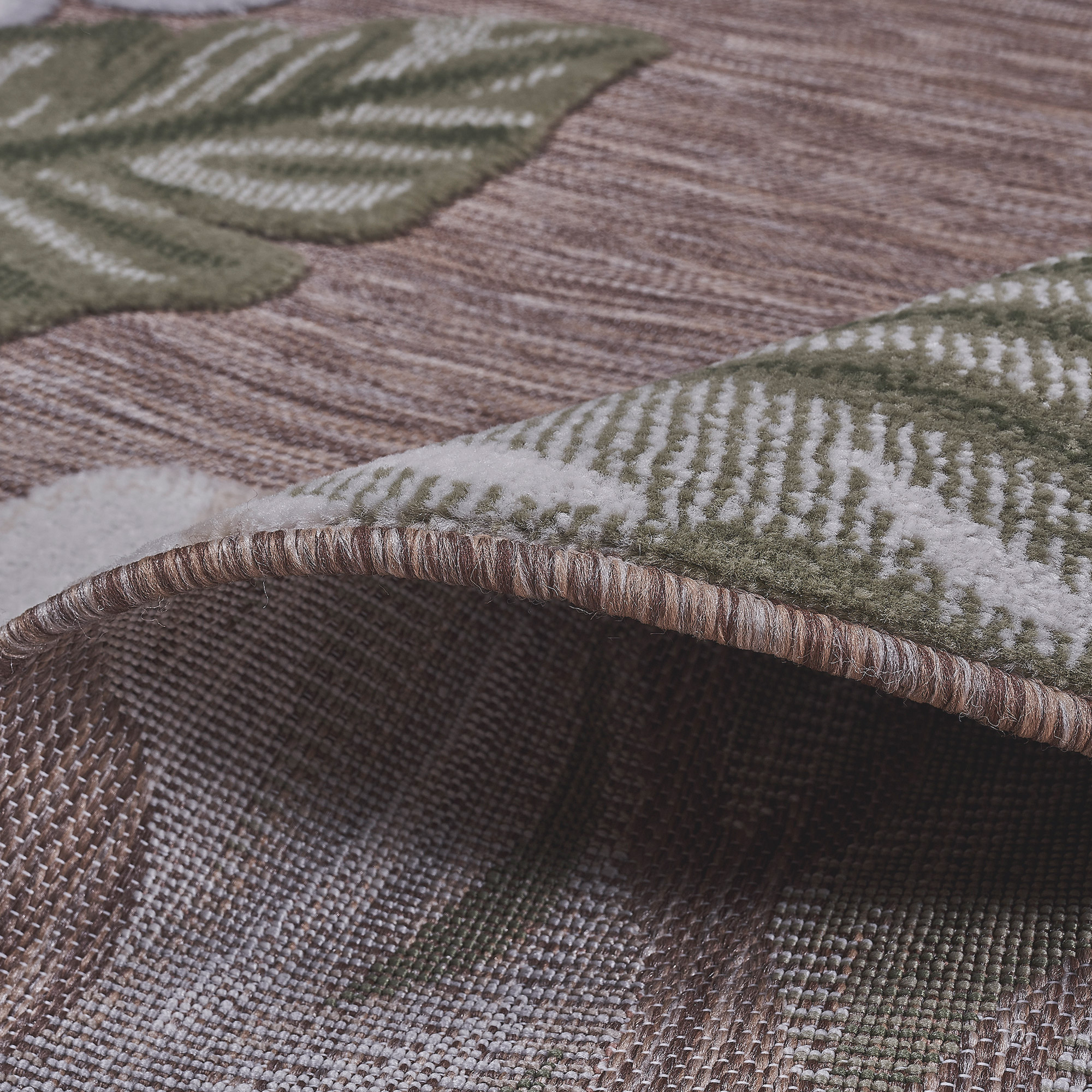 Laguna Indoor/Outdoor Area Rug, Molokai Natural, 6'6" x 9'6"