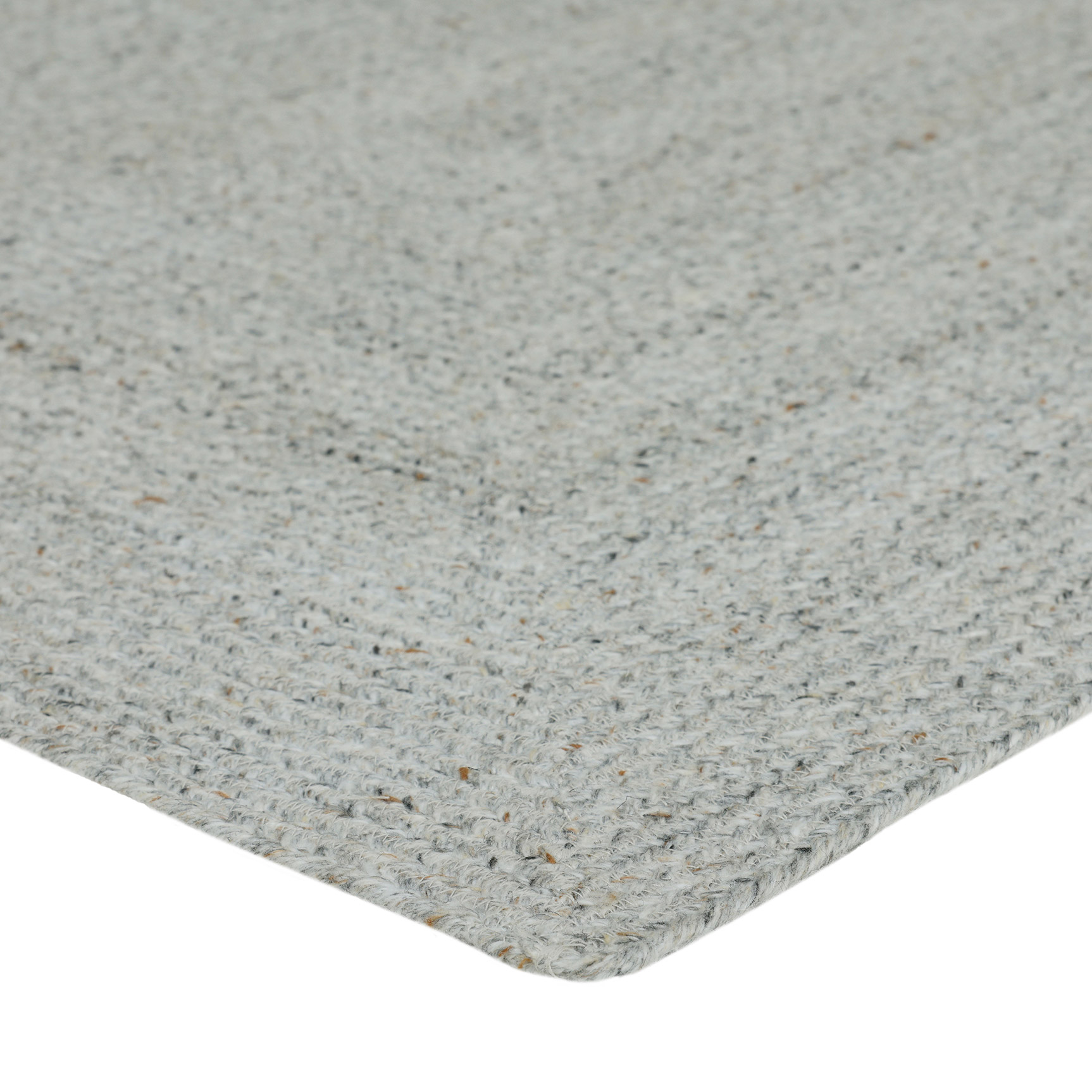Obeetee Layla Braided Area Rug, Gray, 7'9' x 9'9'