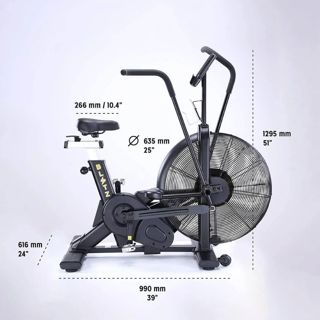 Bells of Steel USA Blitz Air Bikes.