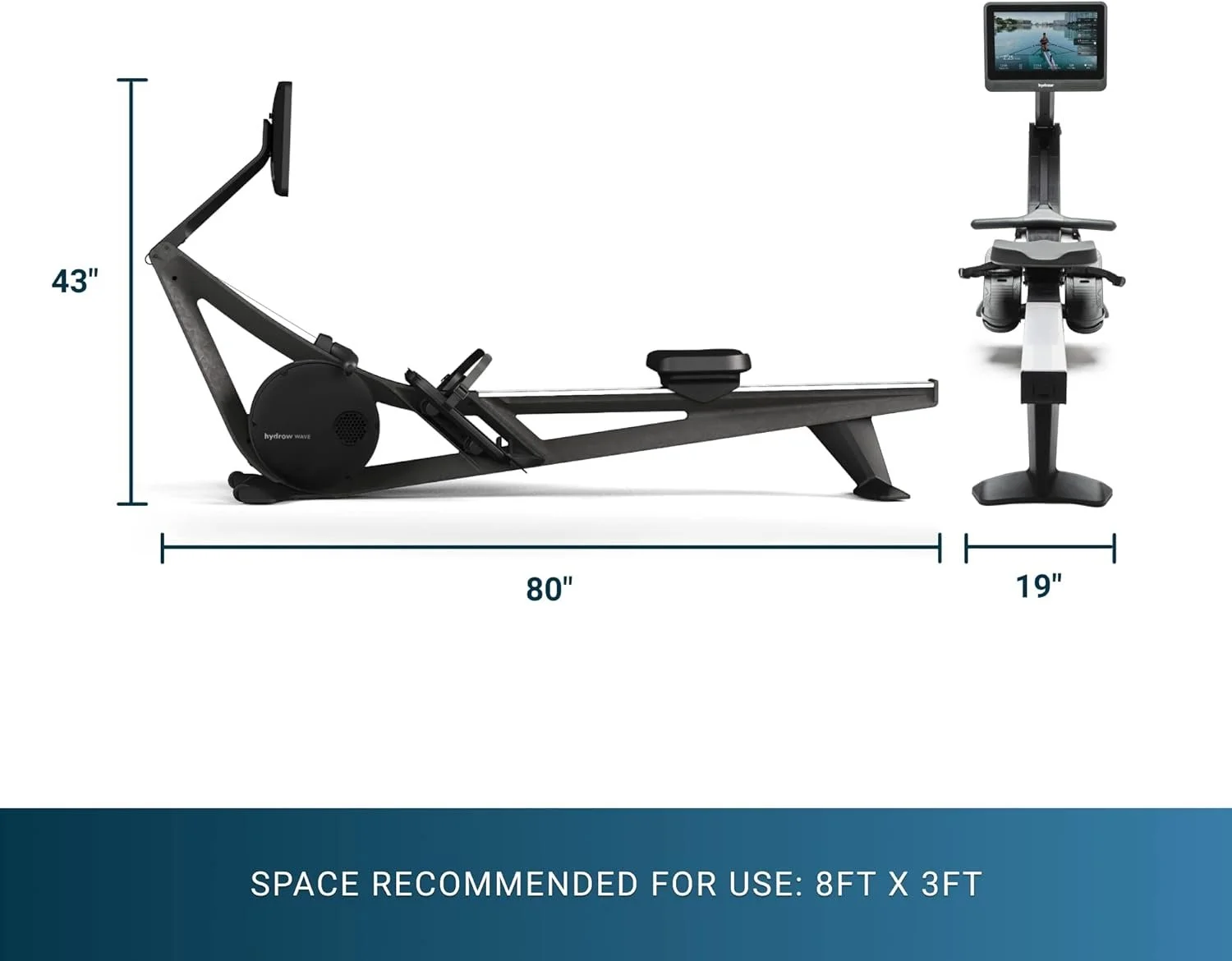Hydrow Wave Rowing Machines.