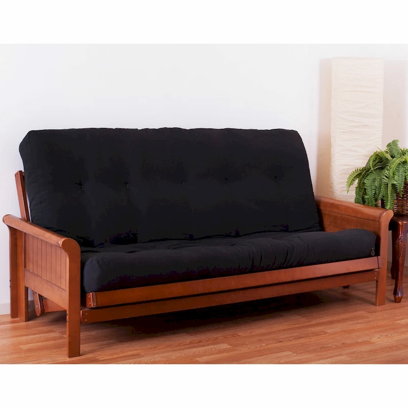 8-inch Thick Twill Futon Mattress (Twin, Full, or Queen)