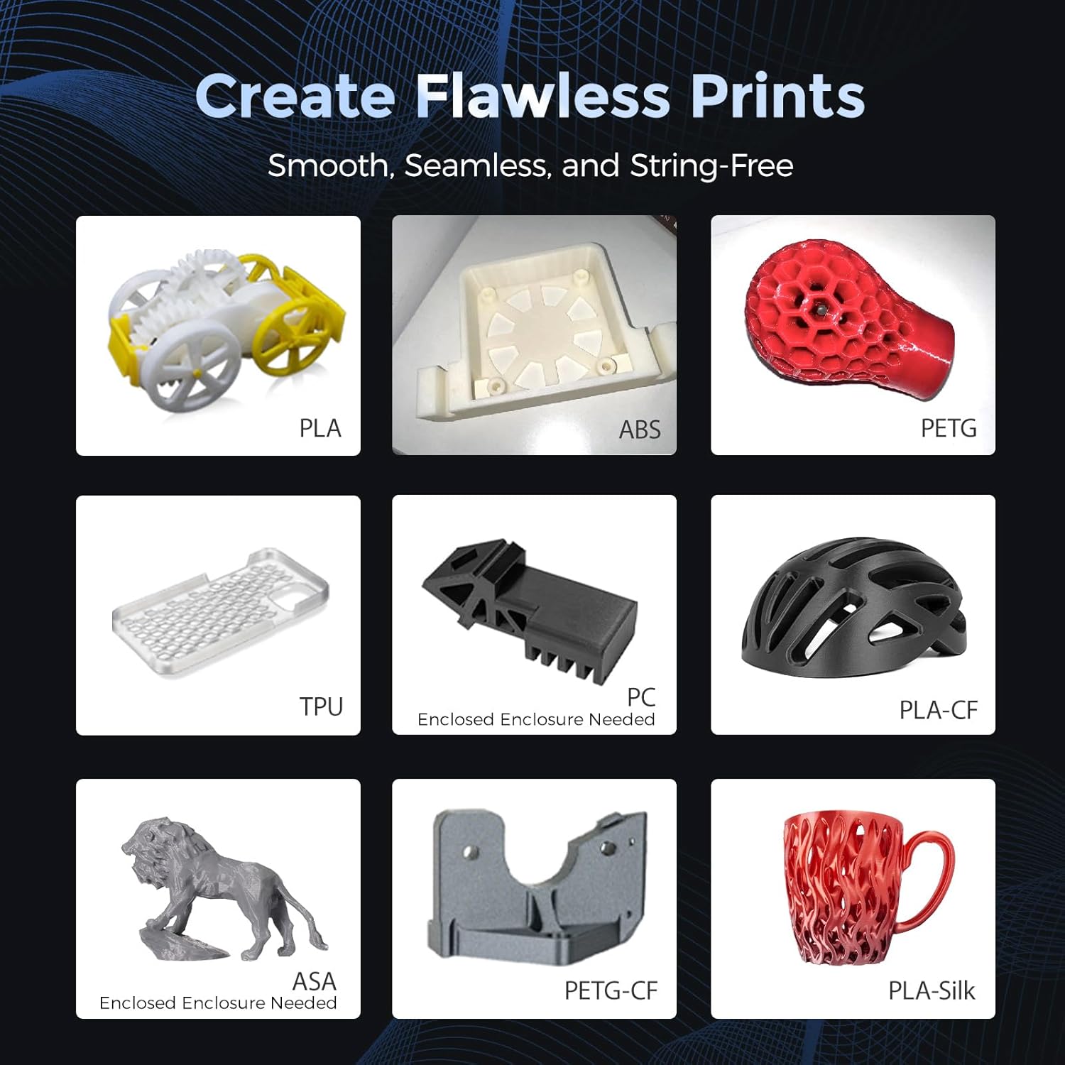 High-Speed 3D Printer with Automatic Leveling