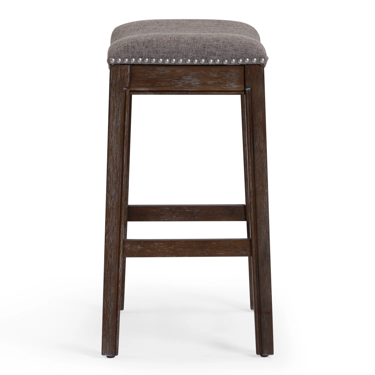 New Ridge Home Goods 26" Saddle Wood Counter Height Stool Weathered Natural