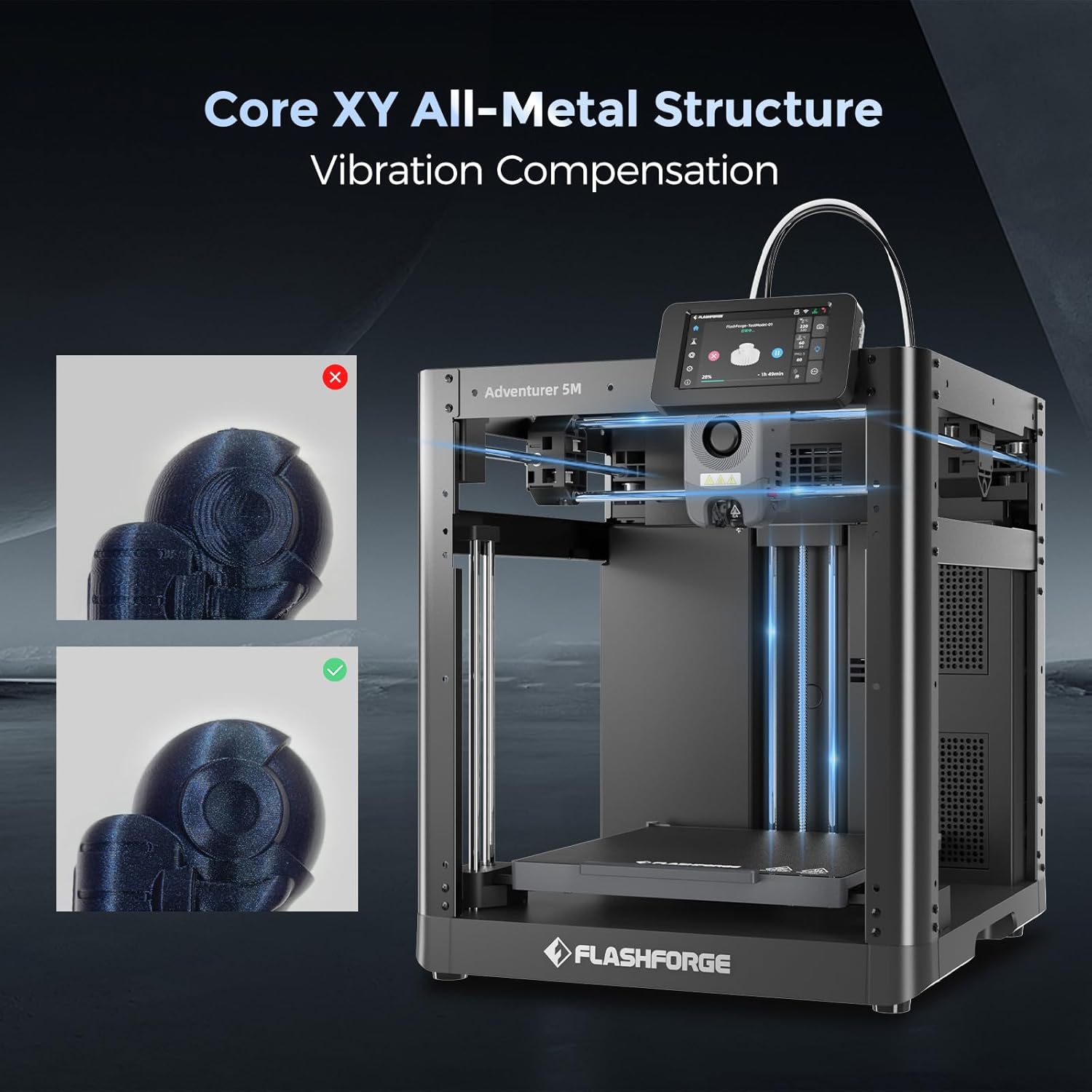 High-Speed 3D Printer with Automatic Leveling