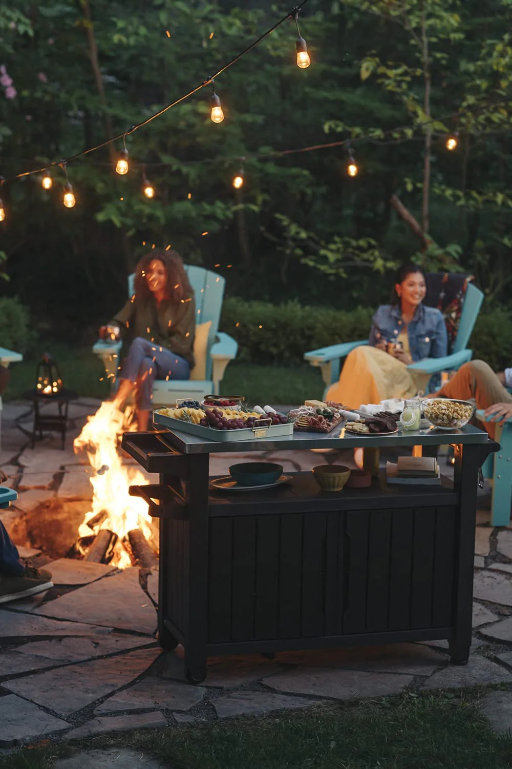 Keter Unity XL Portable Outdoor Table and Storage