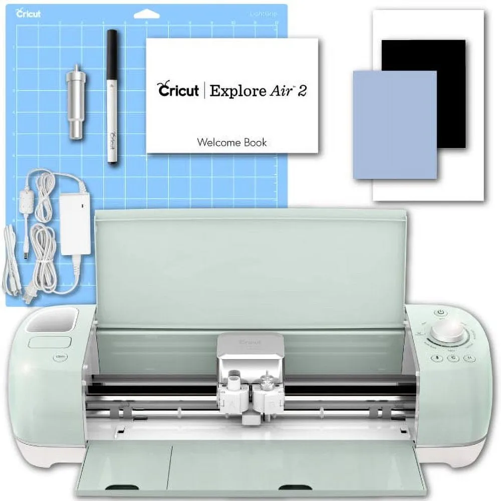 Cricut Explore Air 2 Machine Bundle   Beginner Guide, Tool Kit, Vinyl Pack, Designs & Project Inspiration