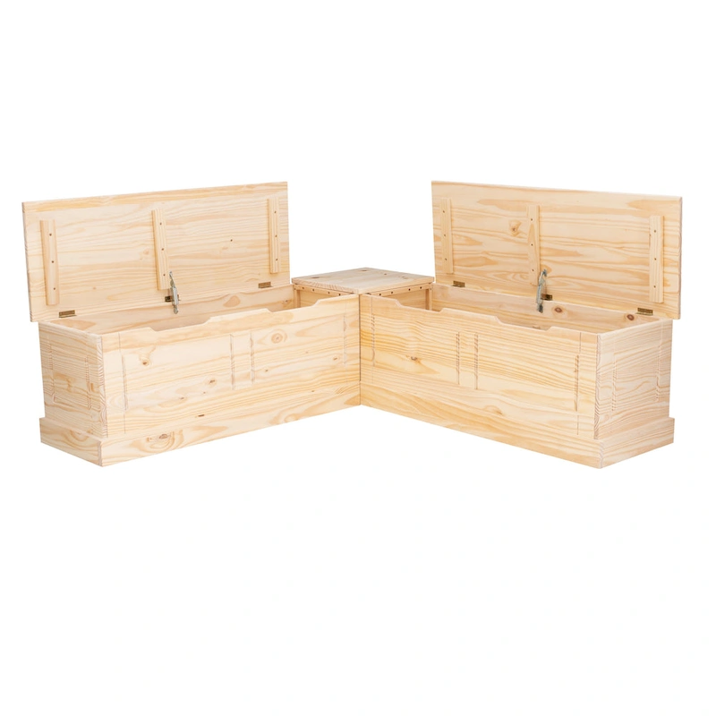 Josie L-shaped Backless Breakfast Nook Bench