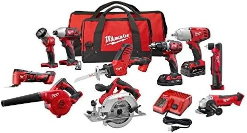 Milwaukee M18 18-Volt Lithium-Ion Cordless Combo Kit